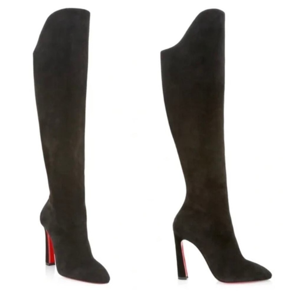Great condition Christian Louboutin  knee High Boots .